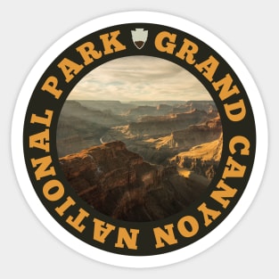 Grand Canyon National Park circle Sticker